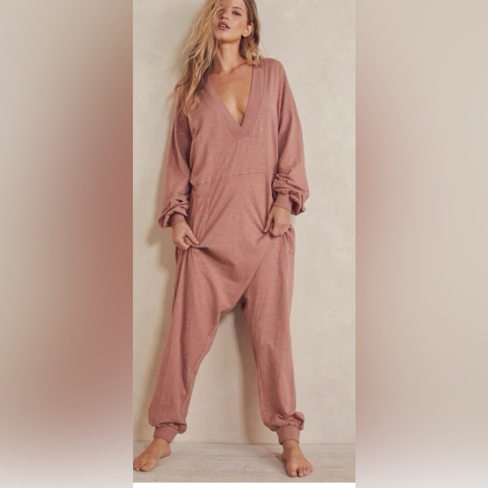 Women's Pink Jumpsuit